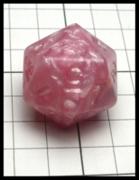 Dice : Dice - DM Collection - Unknown ManufacturerDungeons and Dragons Pink D20 - Daniell L Gift 2023